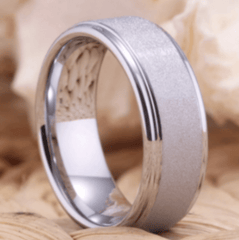 Tungsten Wedding Ring for Women
