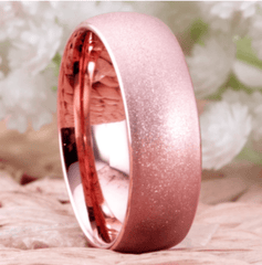 Pink Tungsten  Ring
