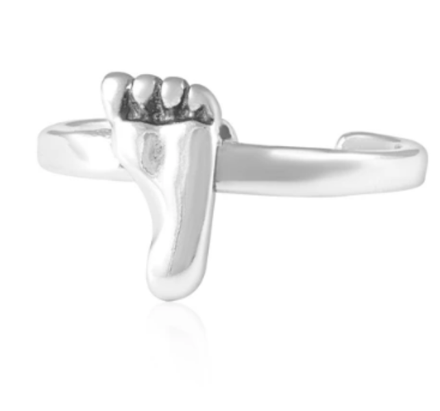 Sterling Silver Foot Toe Ring
