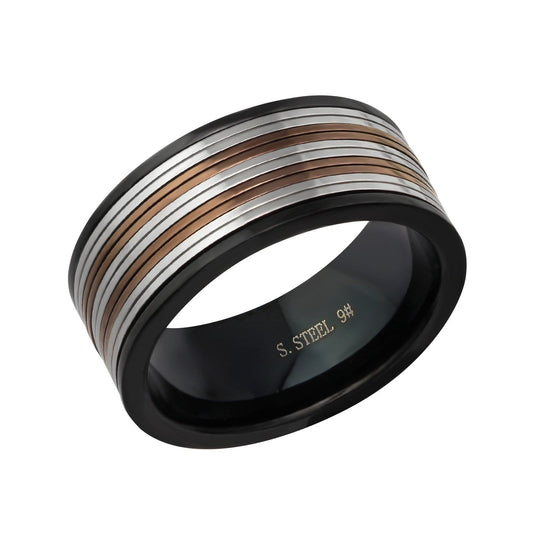 Surgical Steel Band Ring