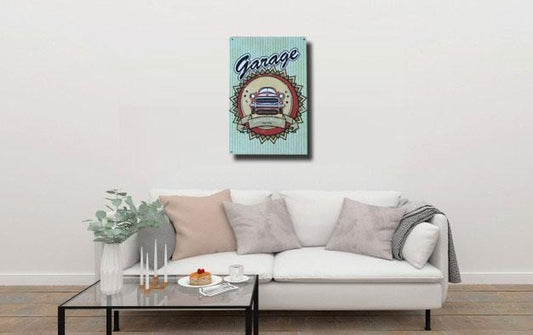 Garage Metal Tin Sign Poster