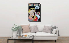 Man's Best Friend Beer Tin Sign Poster