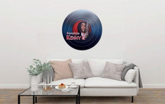 Saxophone Kenny G Round Embossed Metal Tin Sign Poster