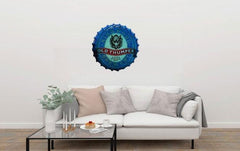 Old Thumper Beer Cap Metal Tin Sign Poster