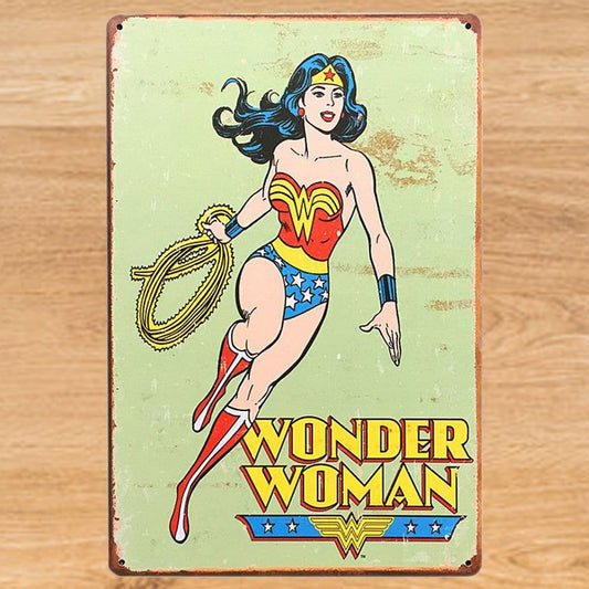 Wonder Woman Sign Art Poster