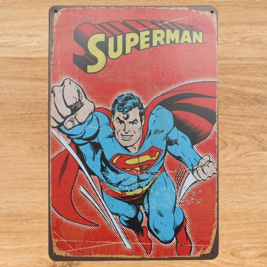 Superman Metal Poster