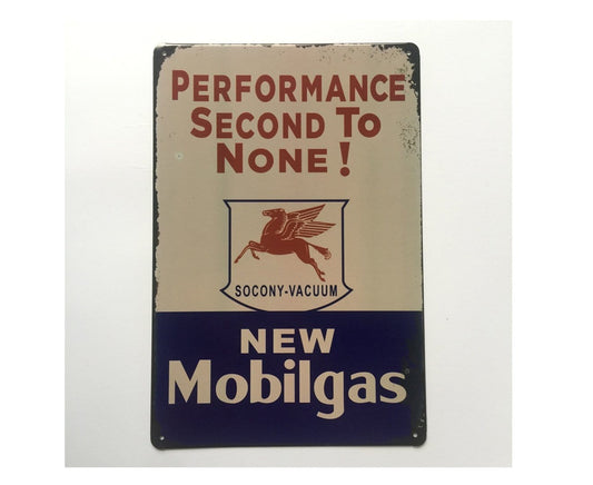Mobigas Metal Tin Sign Poster