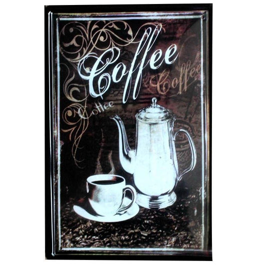 Vintage Metal coffee Tin Sign Poster