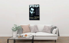 Johnny Deep Metal Tin Poster