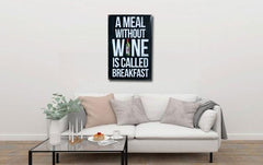 Funny wine posters - Metal Tin Sign Poster