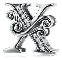 Silver Letter Charms