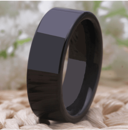 Tungsten Black Wedding Ring