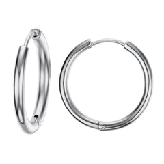 Stainless Steel Hoop Earrings For Women Jewellery