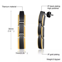 Titanium Magnetic Health Stud Earrings