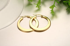 Stainless Steel Women Jewellerys Hoop Earrings