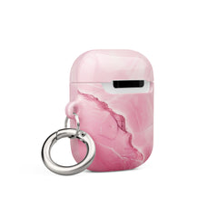 Pink Marble Case for AirPods