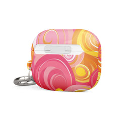 Pink Yellow  AirPods Case