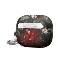 Pink Red Floral Case for AirPods