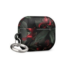 Floral Dark Case for AirPods
