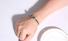 Steel Ohm Bangle