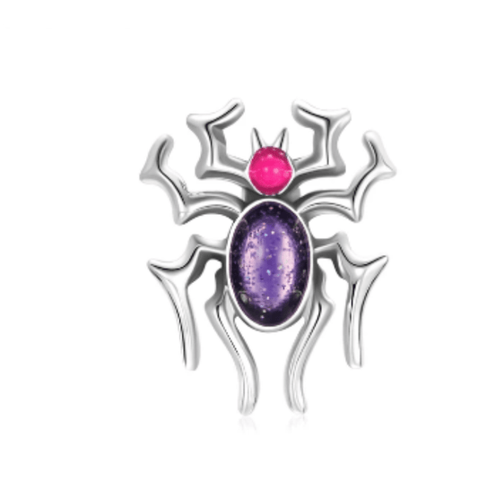 Silver Spider Charm for  Bracelet