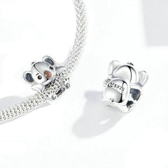 silver koala charm