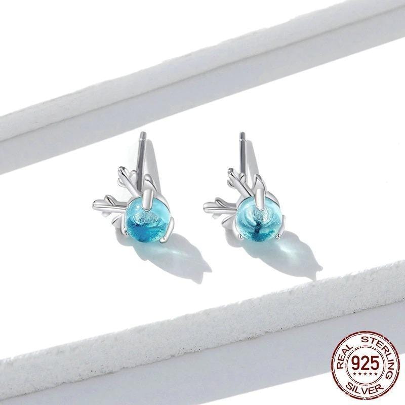 antler earrings