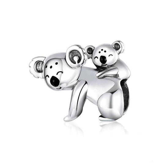 Sterling Silver Koala Charm 