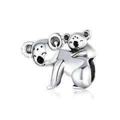 Sterling Silver Koala Charm 