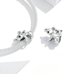 Sterling Silver Koala Charm