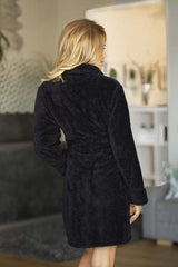 Luxury Dressing  Gown  Fluffy Bath Robe