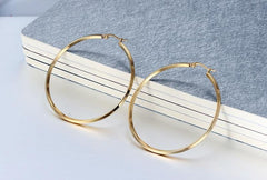 Stainless Steel Round Earring