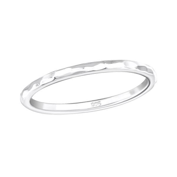 Silver Rock Midi Ring