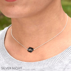 Silver Night Choker & Bracelet Fine Jewellery Set