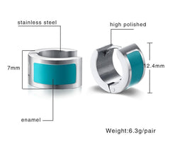 Stainless Steel Hoop Earrings