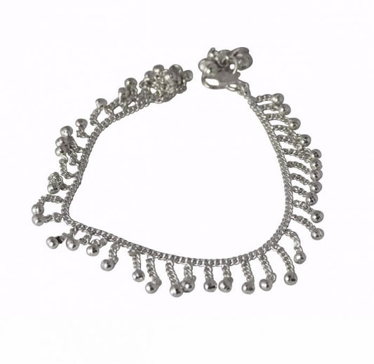 Silver Fashion Anklets