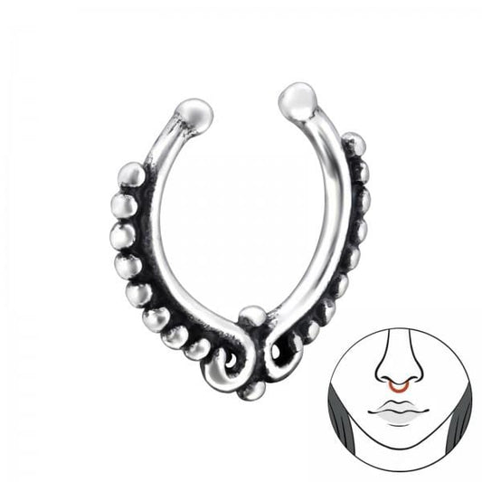 Silver  Nose Ring