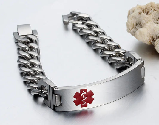 Stainless Steel Medical Bracelet