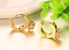 Stainless Steel Gold Hoop Earrings For Women Jewellery