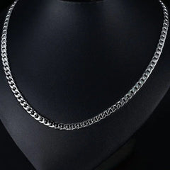 Steel Classic Mens  Necklace