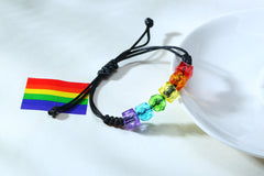Rainbow Beads Bracelet