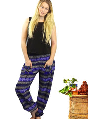 Printed Harem Pants -    6 Assorted Pieces