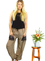 Printed Harem Pants -    6 Assorted Pieces