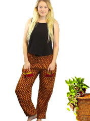 Printed Harem Pants -    6 Assorted Pieces