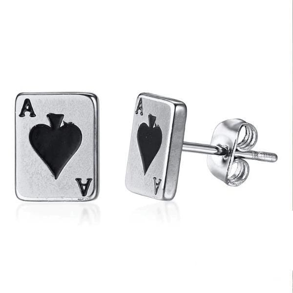 Poker Earrings