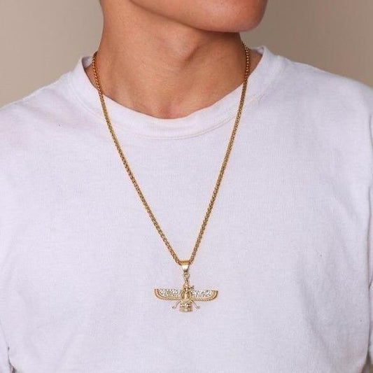 Zoroastrianism Mens  Necklace