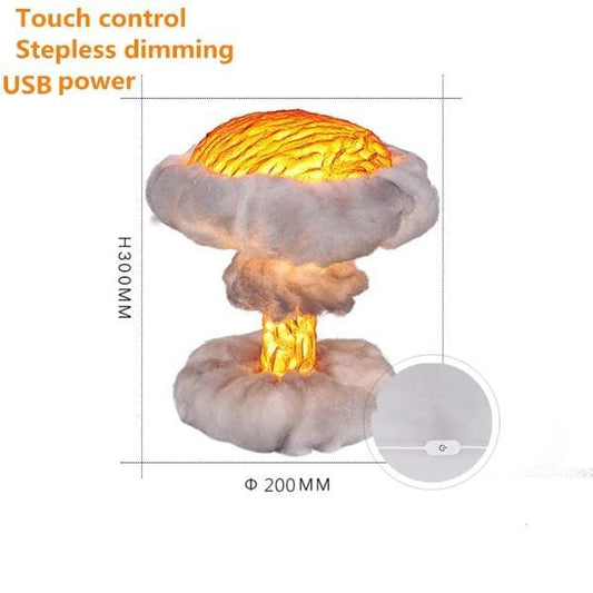 Nuclear Explosion Night Light Lamp