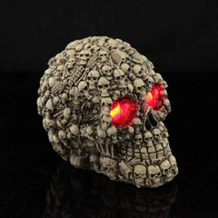 Skull Covered Skull Ornament