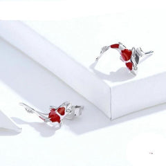 Silver Fish Earrings