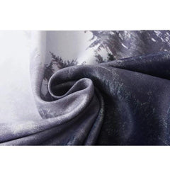 Foggy Forest Landscape Wall Hanging